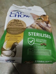Сухий корм для дорослих стерилізованих котів Purina Cat Chow Sterilised із куркою 1.5 кг фото от покупателей 3