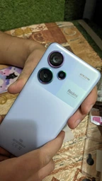 Захисне скло з рамкою CD Pattern на задню камеру для Xiaomi Redmi Note 13 Pro Plus 5G різнокольоровий