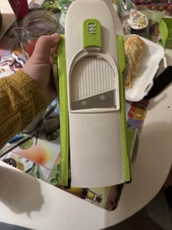 Універсальна ручна овочерізка мультислайсер-терка для овочів Safe Slice Mandoline фото від покупців 1