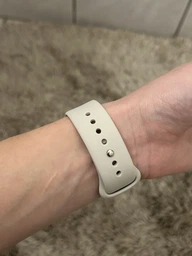 Силиконовый ремешок Sport Band для Apple Watch 41mm | 40mm | 38mm Starlight S/M фото от покупателей 7