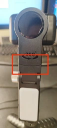 Стабілізатор для телефону з автоматичним відстеженням Gimbal CR Q18 з LED лампою та Bluetooth кнопкою Селфі палка Чорний