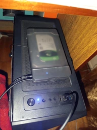 Адаптер Maiwo для подключения HDD 2.5"/3.5" SATA III SSD к USB 3.0 + контейнер защитный для HDD 3.5" (K10435) фото от покупателей 3
