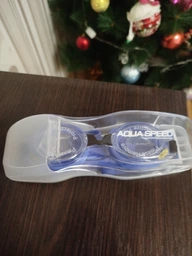 Очки для плавания с диоптриями Aqua Speed LUMINA -4,5 5144 черный Уни OSFM 5908217651440