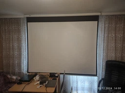 ATRIA настенный с механизмом возврата ECO-серия 100" (4:3) 203 х 153 см (MWM-NTSC-100D) фото от покупателей 11