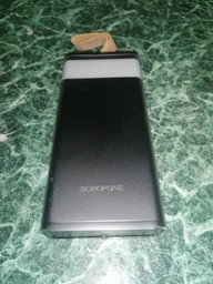 Повербанк 30000mAh BOROFONE BJ18A з ліхтарем та дисплеєм |2USB/Type-C, 2A| Чорний фото від покупців 1
