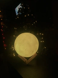 Ночной светильник Ночник в виде Луны Ночник детский 3D Moon Light фото от покупателей 2