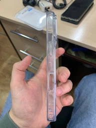 Чохол для iPhone 16 Pro з Magsafe Rock Crystal Series Прозорий фото від покупців 3