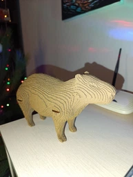 Картонный 3D пазл-конструктор Cartonic 3D Puzzle Capybara (CARTCAPY)