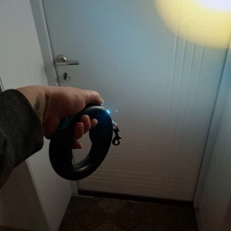 Поводок рулетка для собак 3 м Hands Free Х10 Круглая ручка кольцо со встроенным фонариком фото от покупателей 1