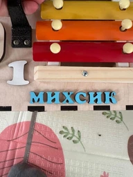 Бизикуб детский деревянный 30×30×30 см SmartTemple Развивающий бизиборд для детей мальчика Куб игрушка для развития моторики натуральное дерево