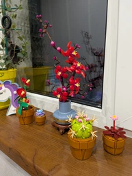 Конструктор LEGO Botanicals Сливовый цвет 327 деталей (10369)