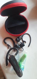 Гарнітура Bluetooth New Bee LC-B45 White + чохол гарантія 1 рік англ озвучування