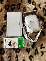 Подарунковий набір до фотопринтера Fujifilm Instax Mini Link3 Clay White / Чохол білий / Фотоальбом білий на 108 знімків/Фотопапір (2 картриджі х 10 знімків) фото від покупців 1