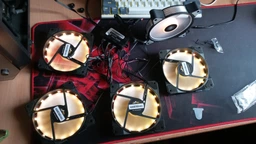 Хаб для управления RGB подсветкой Frime 6FAN port+1LED port (FLFH-6port6pinRF) фото от покупателей 1