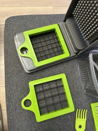 Ручной мультислайсер 14в1 Kitchen Ideas Veggie Slicer HA-347 многофункциональная овощерезка с контейнером фото от покупателей 1