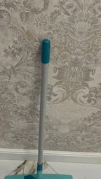 Телескопічна швабра для підлоги 42 см Leifheit Classic Micro Duo 75-130см (87016)
