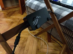 Крючки для двери 2 шт. IKEA SKOGSVIKEN СКОГСВИКЕН, черный, 204.238.19