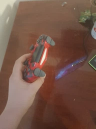 Бездротовий геймпад Brazzers для PS4 Wireless DualShock 4, роз'єм для навушників, LED light bar, 3.7V, 600mAh, Blister-box Haki-Red (YT35968) фото від покупців 1