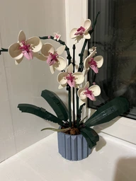 Конструктор цветы Орхидея в горшке Botanic Orchid на 608 деталей фото от покупателей 3