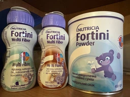 Ентеральне харчування Nutricia Fortini Powder з нейтральним смаком для дітей від 1 року та старше 400 г (4008976523444) фото від покупців 2