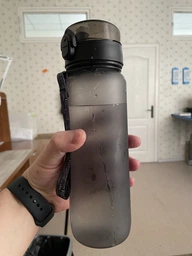 Пляшка для води EasyFit AquaFlow EF-7004-BE 800 мл Синя (56003439) фото від покупців 11