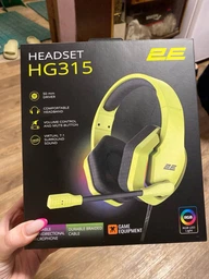 Наушники 2E GAMING HG315 RGB USB 7.1 Black (2E-HG315BK-7.1) фото от покупателей 12