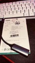 Переходник USB-C to DisplayPort Ugreen CM654 Thunderbolt 4 8k 60hz Grey (15575)