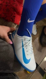 Підліткові футзалки для хлопчика Nike Jr Vapor 16 Club Ic FQ8289-002 38 (5.5YUS) Чорні (197597338088)