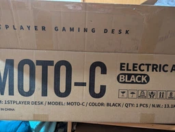 Геймерский стол 1stPlayer Moto-E 1675 Black фото от покупателей 2