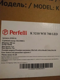 Вытяжка Perfelli K 5210 I 700 LED фото от покупателей 2