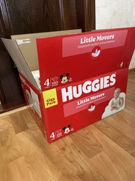 Подгузники Huggies Little Movers 4 (7-18 кг) M-pack, 150 шт (5029053583402) (247162) фото от покупателей 2