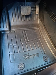 Коврик в салон BMW iX i20 2021- водительский Stingray черные