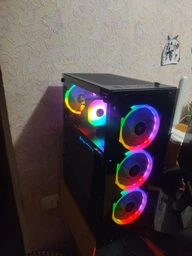Корпус 1stPlayer V2-A-4R1 Color LED Black фото від покупців 2
