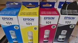 Контейнер с чернилом Epson 101 EcoTank 4-colour Multipack C/M/Y/Bk (C13T03V64A) фото от покупателей 1