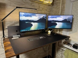Компьютерный стол OfficePro ODE1470WB White/Black (ODE1470WB) фото от покупателей 2
