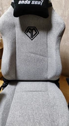 Кресло игровое Anda Seat Phantom 3 Fabric Size L Dark Grey (AD18Y-06-GB-F) фото от покупателей 17