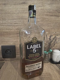 Віскі Label 5 Single Grain Scotch Whisky Bourbon Barrel 0.7 л 40% (3147699119044)