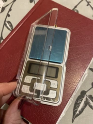Весы ювелирные карманные Pocket Scale Pmv 200г/0.01г с крышкой фото от покупателей 1