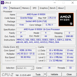 Процесор AMD Ryzen 9 9950X (4.3GHz 64MB 170W AM5) Tray (100-000001277) фото от покупателей 5