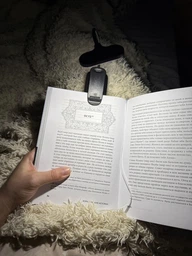 Настольная лампа светильник для чтения книг со встроенным аккумулятором лампа портативная фонарь LED лампы на аккумуляторе светодиодный на прищепке для книги фонарик (66432 Ruel) фото от покупателей 11