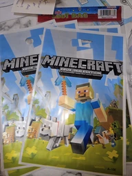 Подарункові Пакети Майнкрафт Minecraft 16х25см 10шт Блакитний фото від покупців 4