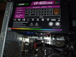 Блок питания Gamemax 800W (VP-800-RGB) фото от покупателей 5