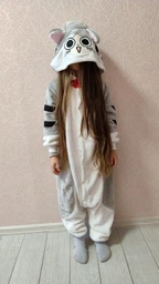 Пижама Кигуруми Kigurumi Котит Чи Для Детей И Подростков Серый 155-165 см. (2020)