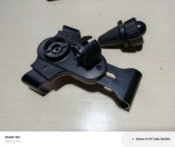 Автомобільний тримач із затискачем у повітропровід BOROFONE BH74 Чорний