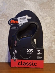 Поводок-рулетка Flexi Classic XS 3 м Синий (4000498022412) фото от покупателей 2