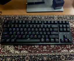 Клавиатура проводная Keychron C3 Pro K Pro Brown QMK Hot-swap RGB Eng/Ukr USB Black (C3PH3_KEYCHRON)