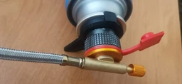 Газовий пальник 3900W під цанговий/різьбовий балон з вітрозахистом фото від покупців 3