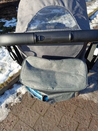 Сумка органайзер на коляску универсальная для мамы BabyBag S-1 Серый меланж фото от покупателей 5
