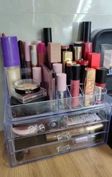 Органайзер для косметики Настільний акриловий Cosmetic Storage Box Бокс фото від покупців 4