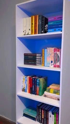 Шафа книжкова Компаніт КШ-1 Венге темний + Венге світлий (32677151)